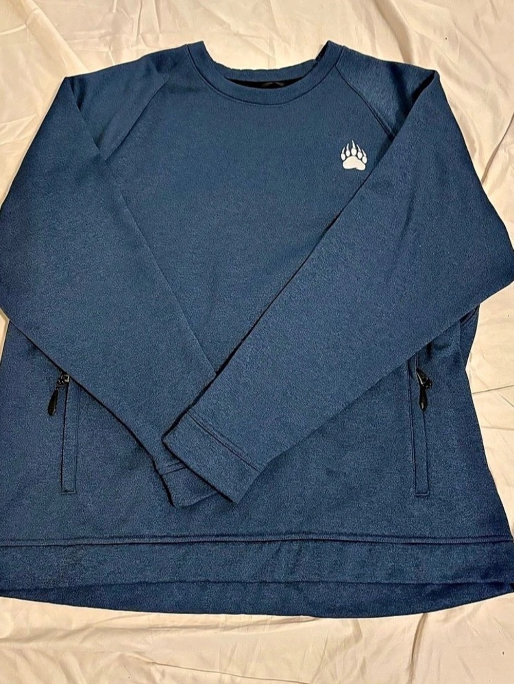 Duluth Trading Company Alaskan Hardgear Men's Blue Sweatshirt Pullover Size 2XL